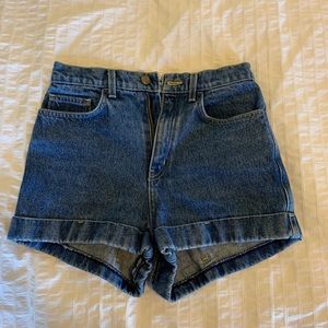 American Apparel High Waisted Shorts